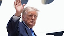 Trump was due to visit his California golf course.