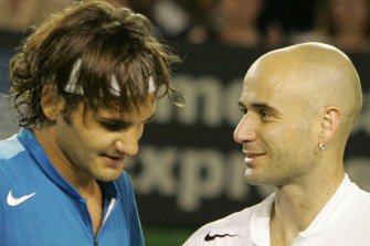 Andre Agassi and Roger Federer's match at the 2005 Australian Open lasted 90 minutes, with Federer the victor.