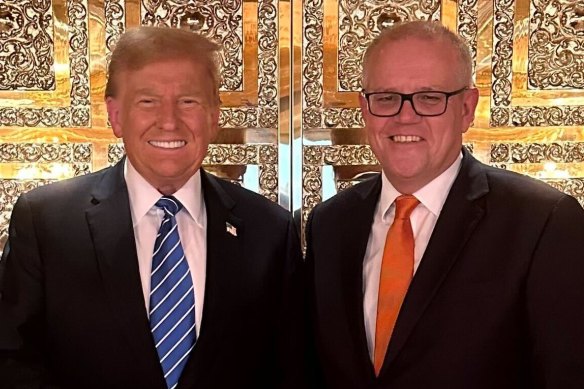 Morrison meets with Trump in New York, says former president faces a ‘pile on’