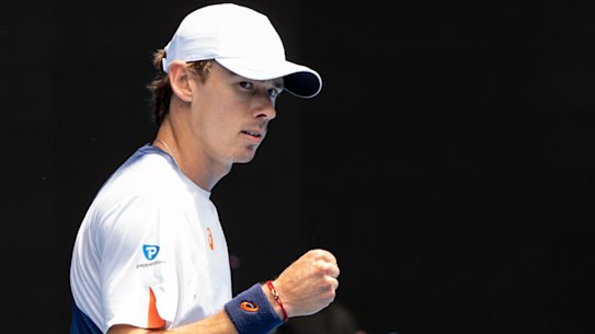 Australian star Alex de Minaur.