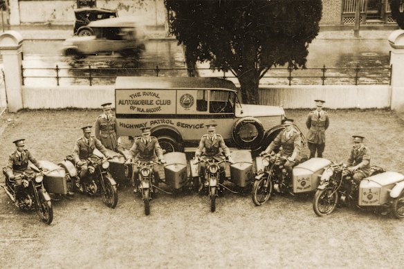 RAC Highway Patrol fleet.