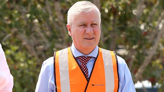 Prime Minister Scott Morrison with Deputy Prime Minister Michael McCormack.