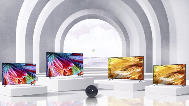 MiniLED technology, which LG calls QNED, allows LCD TVS to achieve better contrast.