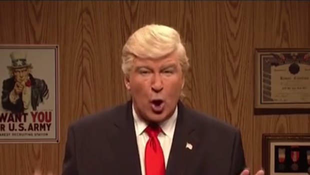 Alec Baldwin has appeared on SNL as Donald Trump again.