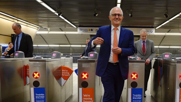 Former prime minister Malcolm Turnbull  says housing densities around train lines need to be increased.