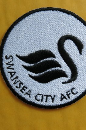 Swansea City's logo.