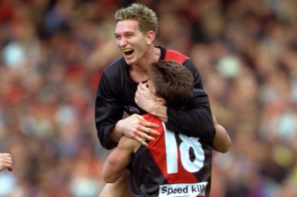 James Hird delivered in big games.