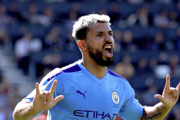 Sergio Aguero was the hero for Manchester City with two goals.