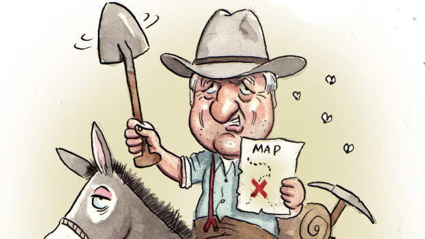 Bob Katter to get down and dirty by entering mining game