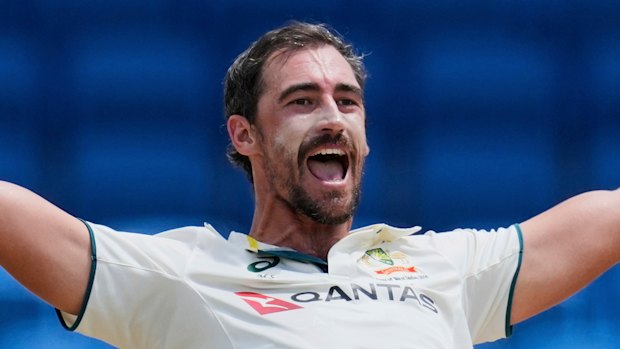 Mitchell Starc is in rare form.