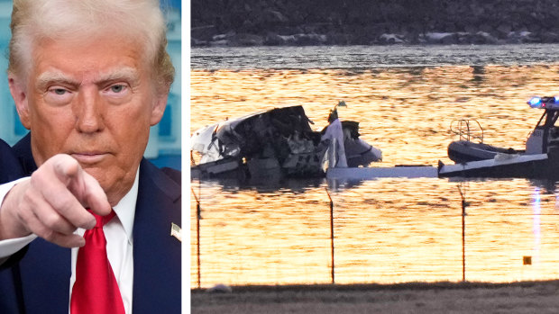 President Donald Trump suggested that efforts to boost diversity could have been a cause in the crash.