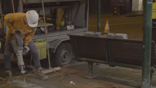 Night works in Brisbane CBD for the Brisbane Metro project have started.