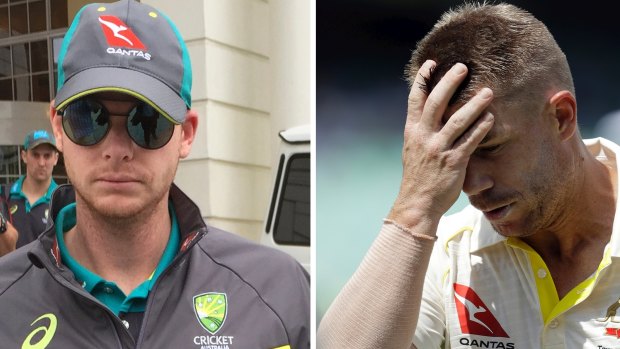 Smith and Warner have been stood down from their respective leadership roles.