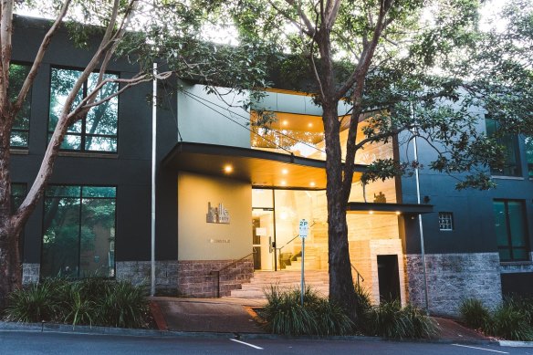 The freehold commercial building at 2A Phoenix Street, Lane Cove, Sydney.