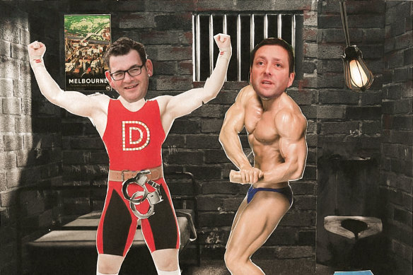 With a state election on the horizon, Premier Daniel Andrews and Opposition Leader Matthew Guy will both be rehearsing their strongman poses on law and order.