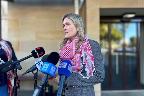 Greens MP Sophie McNeill.