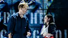 Winston Smith (Michael Walley) and Julia (Chloe Bayliss) fight for their truth in Shake and Stir Theatre’s adaptation of George Orwell’s 1984.