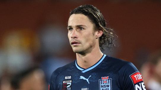 Nicho Hynes in Origin I in Adelaide.