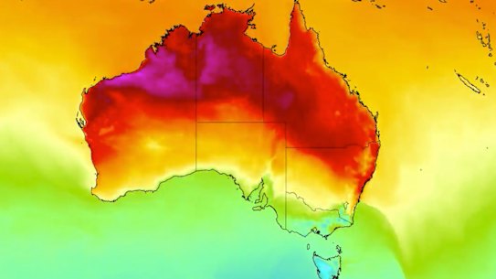 A wave of hot, dry and windy weather will elevate fire danger ratings across multiple states and territories during the next three days.