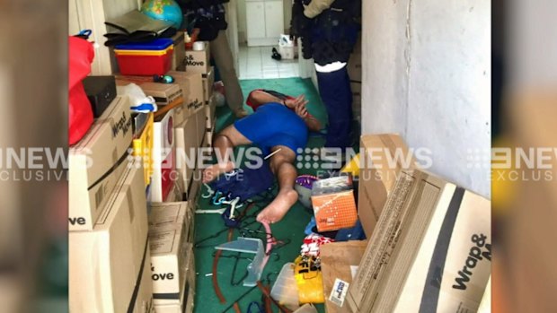 A previously unreleased photo of the moment Claremont serial killer Bradley Robert Edwards was arrested.