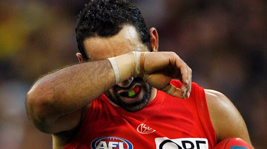 Adam Goodes in 2014.