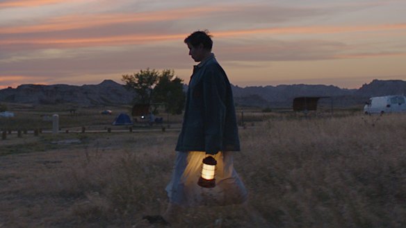 Frances McDormand in Nomadland.