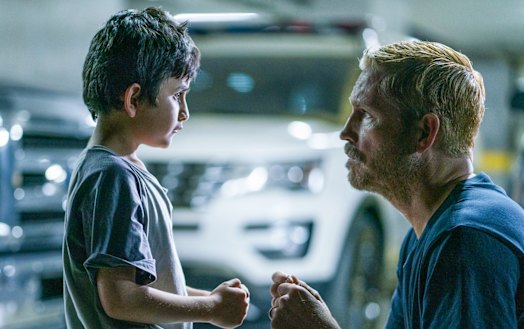 Jim Caviezel in Sound of Freedom.