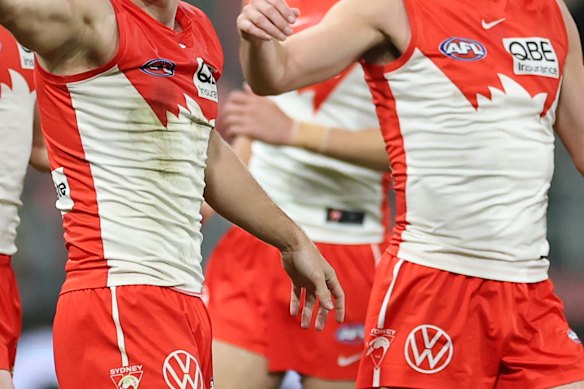 The Swans were in Melbourne for their round 23 clash with Essendon.
