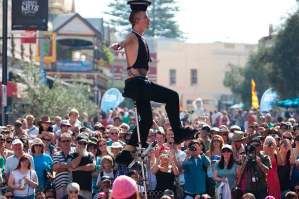 Fremantle’s historic thoroughfares burst with colour and spectacle with the Fremantle International Street Arts Festival.