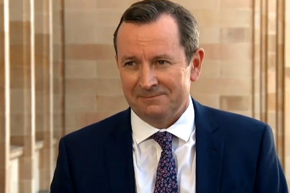 WA Premier Mark McGowan.