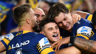 Reed Mahoney has been a revelation for the Eels this season.