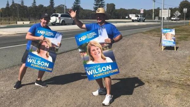 LNP candidate for Pumicestone Simone Wilson was among those joining the court action.