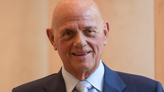 Solomon Lew, Myer's largest shareholder.
