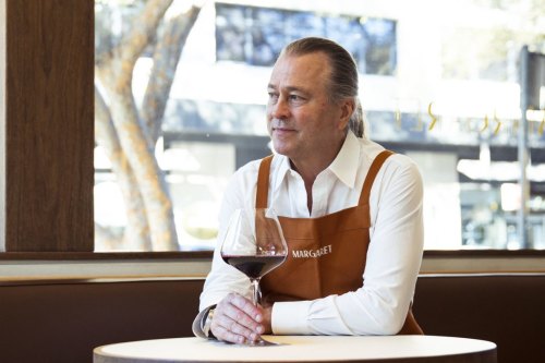 Good Food. Neil Perry at his new restaurant 'Margaret' in Double Bay Sydney on June, 17, 2021. Photo: Dominic Lorrimer
