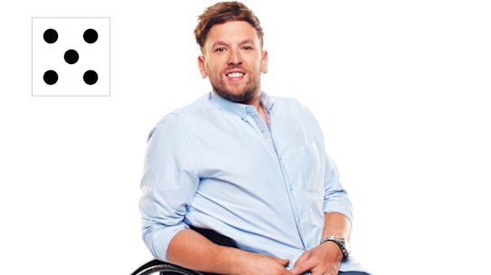 Dylan Alcott: "A lot of people with a disability are left out of the dating pool because of that misconception. So we’re proud [Alcott and his partner Chantelle] to talk about it and break down those barriers."