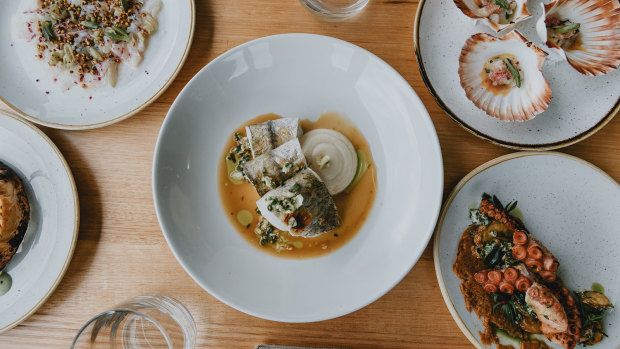 Sodafish serves seasonal, local seafood.