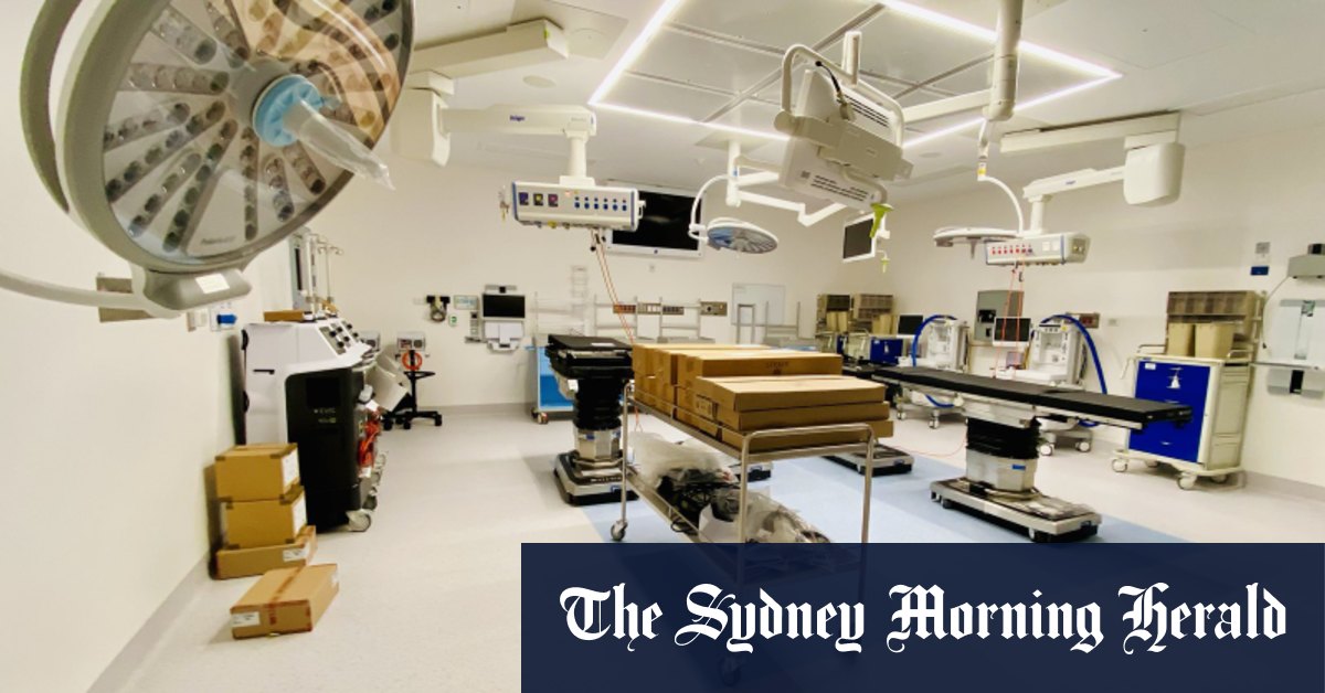 Sydney Children’s Hospital Westmead in crisis Operating theatres used