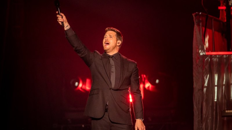 Michael Buble bursts onto Australian stage for Higher tour with standout  Perth performance