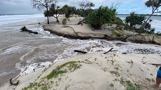 The 2022 breakthrough has widened in the three years since ex-tropical cyclone Seth ripped it open.