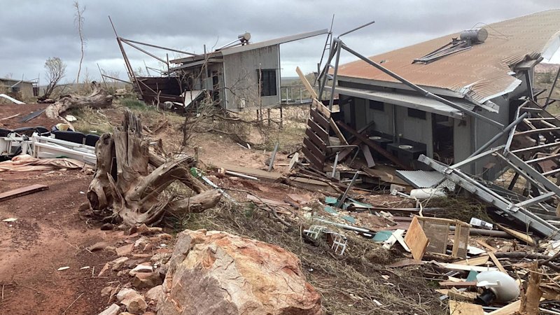 Tropical Cyclone Fina rips through newly refurbished luxury Kimberley lodge