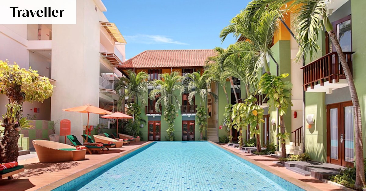 For about $50 a night, this Bali hotel is perfect for awkward flight times