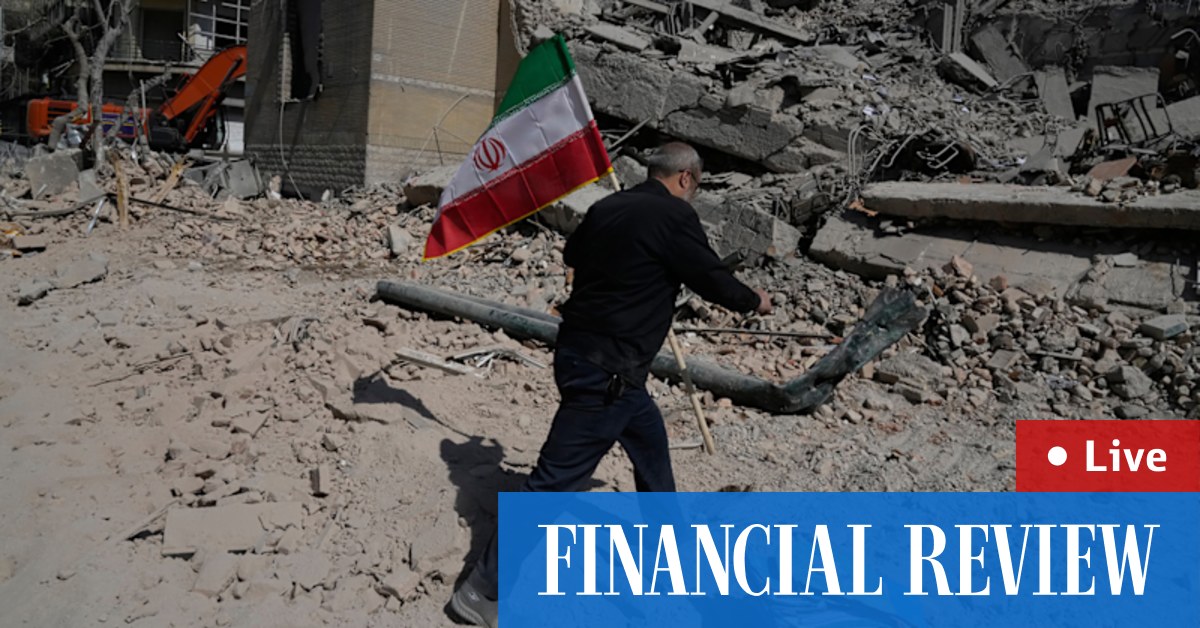 President Trump told Axios that he wants “someone that will bring harmony and peace to Iran”; Beirut residents flee after Israeli notice. Follow live.