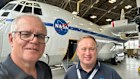 Former prime minister Scott Morrison (left) is the chairman of Space Centre Australia. He and CEO James Palmer visited NASA’s Wallops Flight Facility, in Virginia, United States on the weekend.