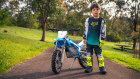‘Thanks Mum!’ Luckily for parents, throttle response and level of regeneration on the Torrot motorcross bikes can be controlled remotely.