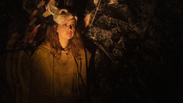 Sandy Greenwood plays Dingo, a sweary, funny, tragic heroine.