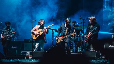 Powderfinger played at Splendour in 2017. The relationship between band and the site runs deep.