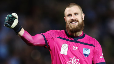 A-League: Sydney FC re-sign goalkeeper Andrew Redmayne for two years