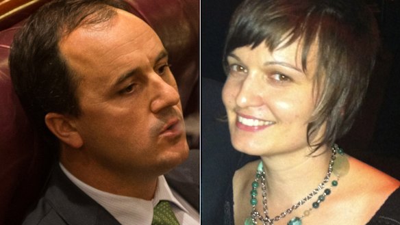 Jeremy Buckingham and Ella Buckland. 