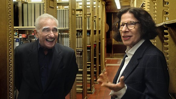 Martin Scorsese and Fran Lebowitz in Pretend It's a City.