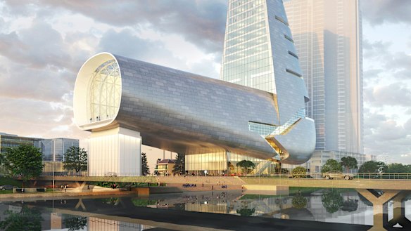 Steven Holl Architects and Conrad Gargett. 